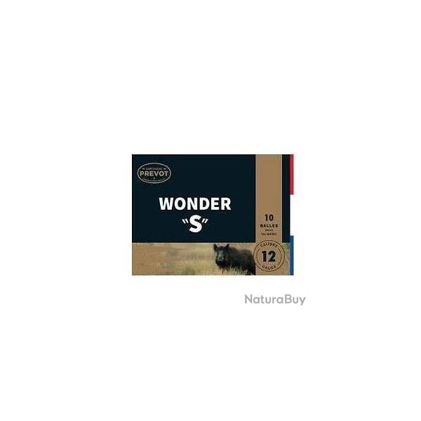 Cartouches balles PREVOT 20/70 Wonder Expansive 18g x10
