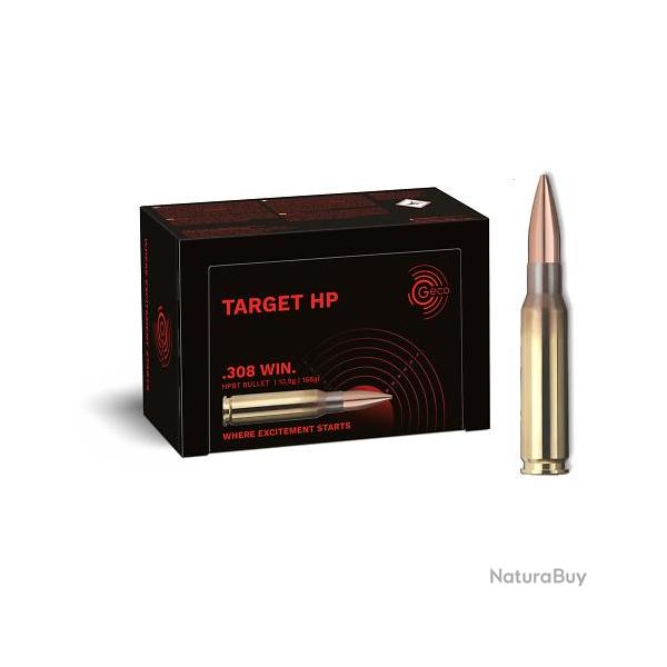 Munitions GECO .308 Win Target HP 168gr x50