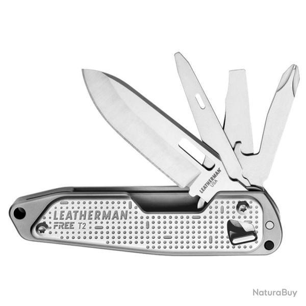 Couteau LEATHERMAN Free T2 (8 Outils)