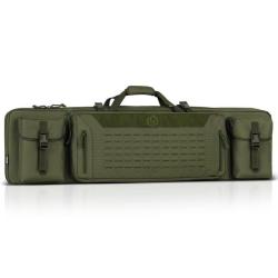 Housse SAVIOR Double carabines Urban Warfare Rifle OD Green 116cm (46")