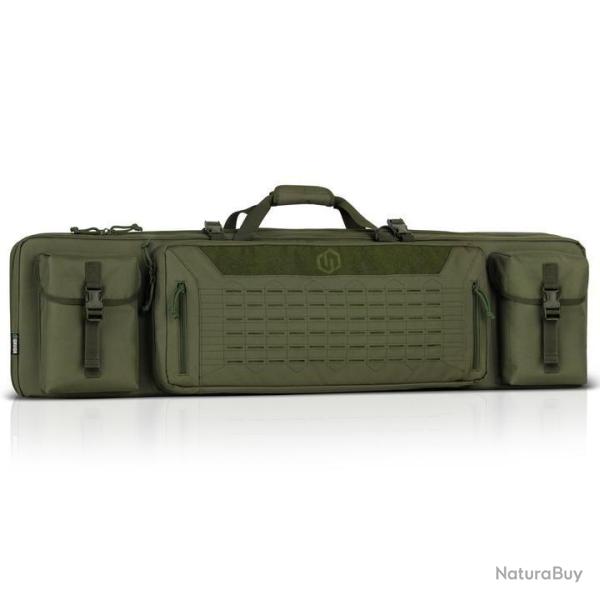 Housse SAVIOR Double carabines Urban Warfare Rifle OD Green 116cm (46")