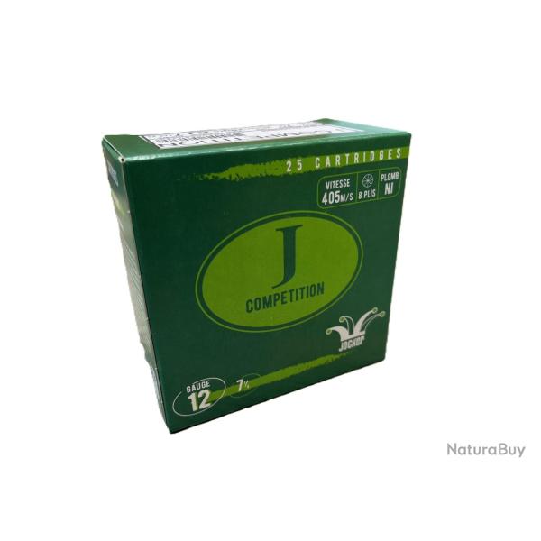 Cartouches JOCKER 12/70 LA 28 Competition nickel� n�7.5 x25