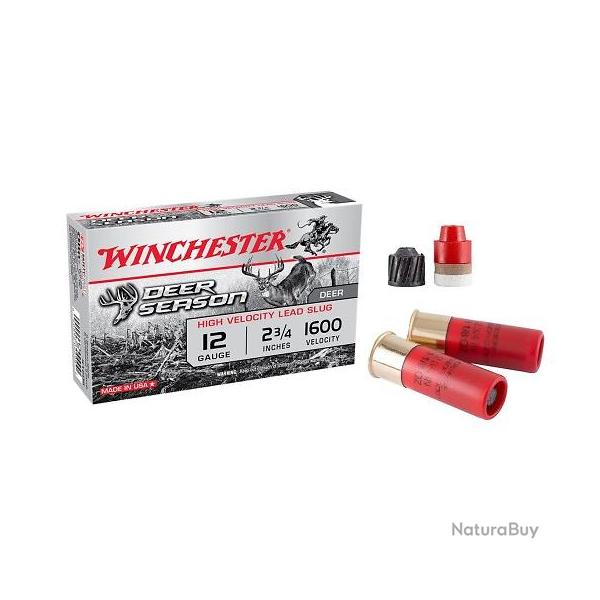 Cartouches balles WINCHESTER Deer Season 35g x5