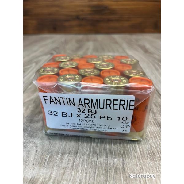 Cartouches FANTIN 12/70/10 32g BJ n�10 x25