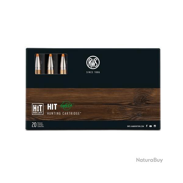 Munitions RWS 30-06 HIT Green 165gr x20