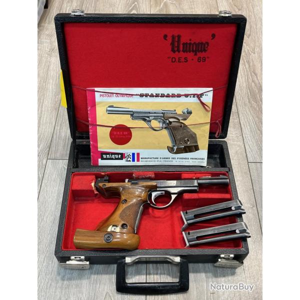 Occasion Pistolet UNIQUE DES 69 Cal.22lr