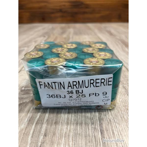 Cartouches FANTIN 12 70 12 36g BJ x25
