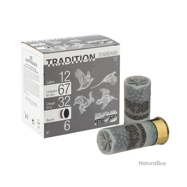 Cartouches FOB 12/67 Tradition Standard n�8 x25