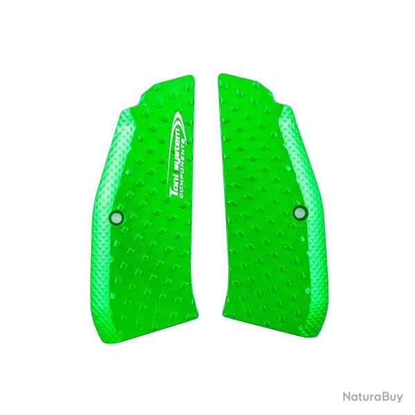 Plaquettes TONI SYSTEM Vibram Grips Long Vert CZ SHADOW I/II/TS/75B