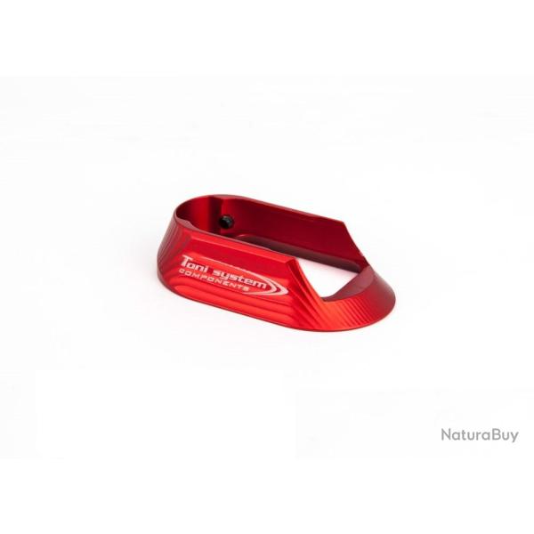 Puits de chargeur TONI SYSTEM Rouge Aluminium pour CZ 75 SP-01 Shadow