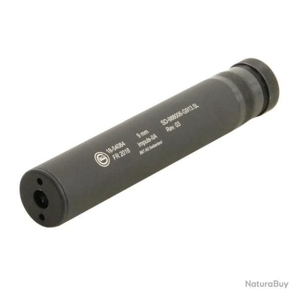 Silencieux B&T Impuls 2A 1/2x28 Cal 9x19 Pour Glock/Walther PDP
