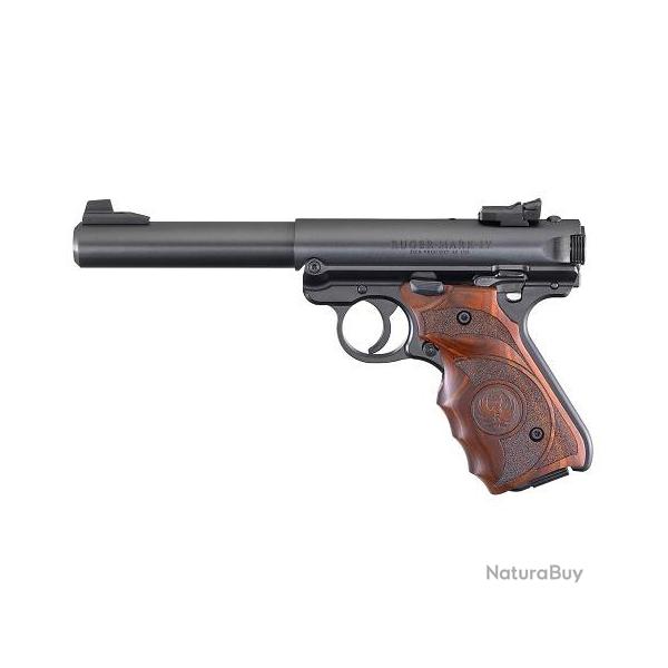 Pistolet RUGER Mark IV Target Bronz� Cal.22lr
