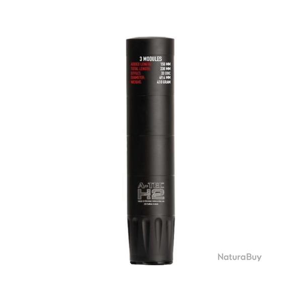 Silencieux A-TEC H2-3 3 Modules Cal.375/9.3 14x100