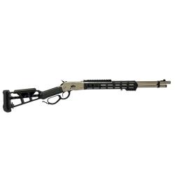Carabine HUGTEK LVR SXN Nickel 51cm Cal.44 Mag