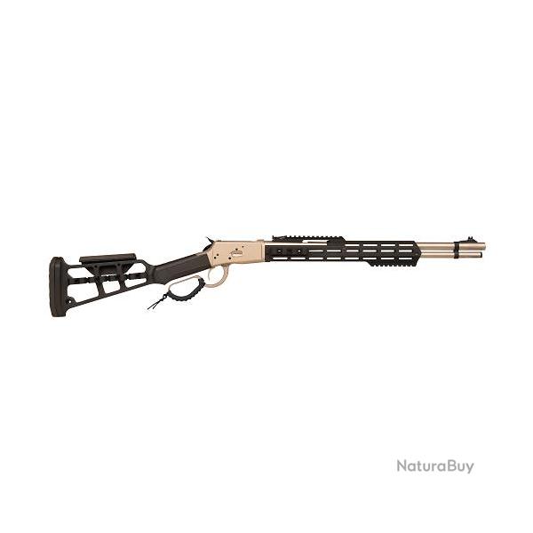 Carabine HUGTEK LVR SXN Nickel 51cm Cal.44 Mag