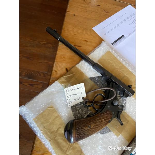 Pistolet de tir allemand 22 long rifle