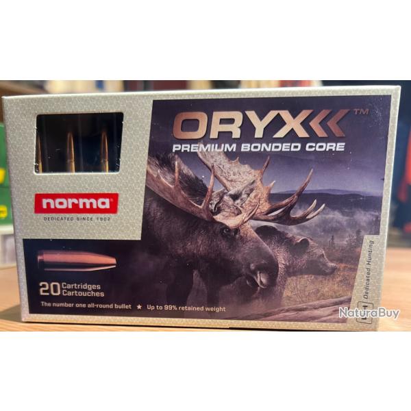 BOITE 20 MUNITIONS NORMA ORYX 270 WBY MAG 9,7g / 150grs