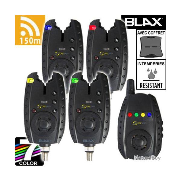 Coffret Carp Spirit Centrale 4 Detecteurs Blax