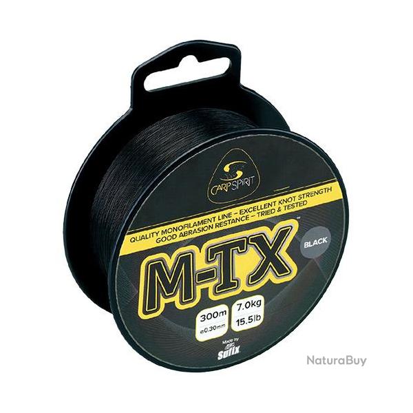 Nylon Carp Spirit M-Tx Black 300m 0.30mm