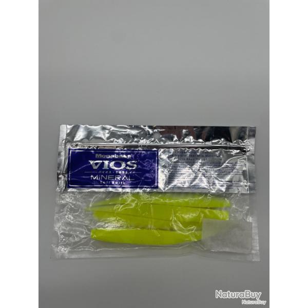 Leurre souple Megabass super giant x-layer white chart X4