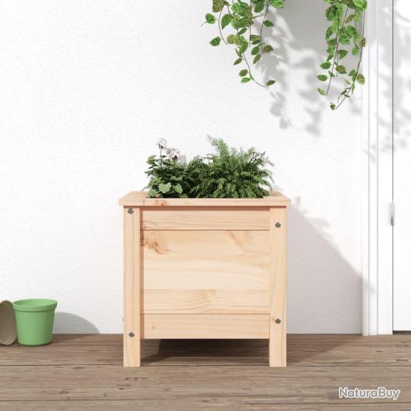 Jardini�re 40x40x39 cm bois de pin massif