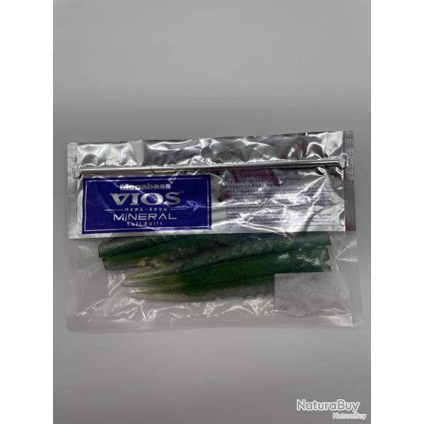 Leurre souple Megabass super giant x-layer green