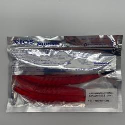 Leurre souple Megabass super giant x-layer red flake