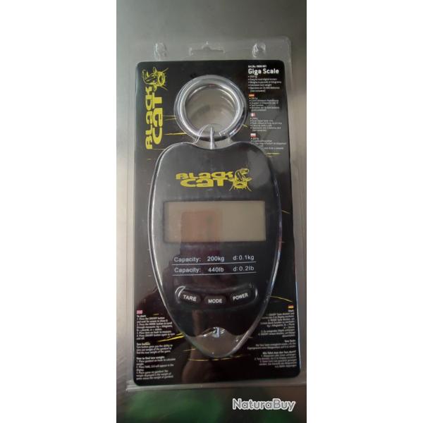 PESON BLACK CAT 200KG - NEUF