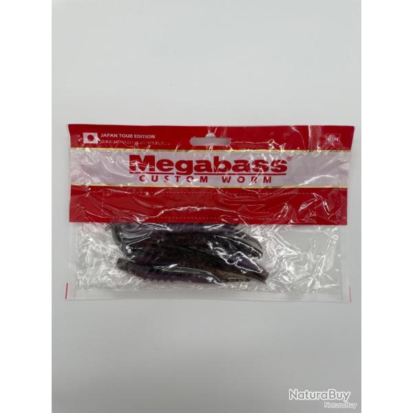 Leurre souple Megabass super x-layer 105mm purple X8