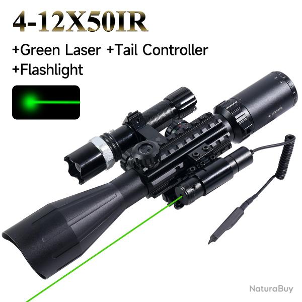 Tlmtre de chasse 4-12x50IR -**Set B  LIVRAISON GRATUITE !!