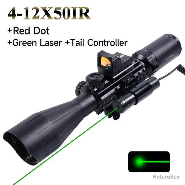 Tlmtre de chasse 4-12x50IR -**Set D