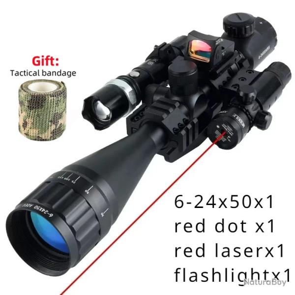 Lunette de Vis�e 6-24x50AOEG -** Set E