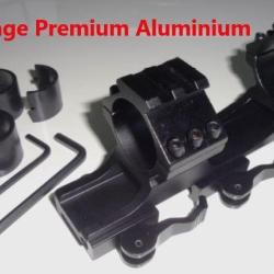 Montage Monobloc rapide TIROPTIC TBM1 colliers 30mm et 25,4mm