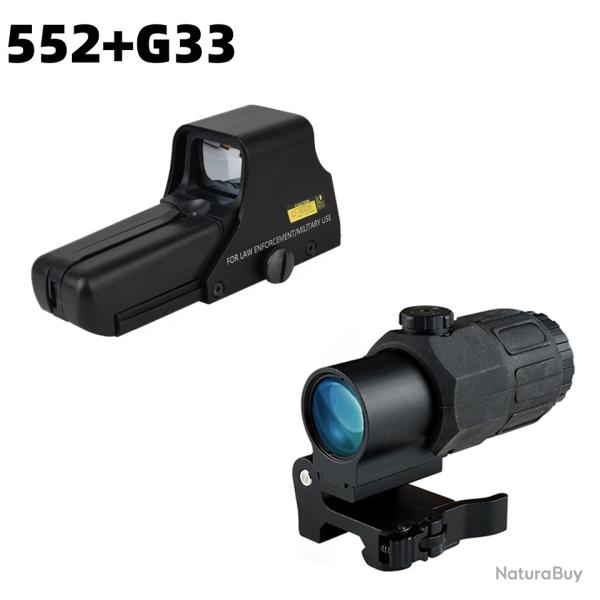 Lunettes de vis�e holographiques HD Optics -**552 and G33 Combo