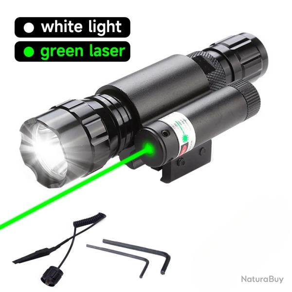 Dcent brateur laser rouge et vert rglable-**Set B
