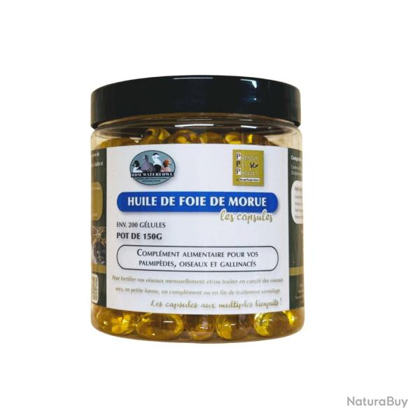 Capsules d'huile de foie de morue 150g PPP