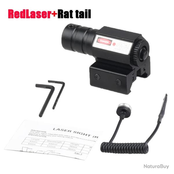 Mini accessoires de vise laser d'extrieur -** Bst-3A Rd Rat tail  LIVRAISON GRATUITE !!