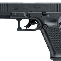 Pistolet &agrave; plomb CO2 4,5 mm - GLOCK 17 GEN5 - Chargeur &agrave; cha&icirc;ne - Blowback Standard