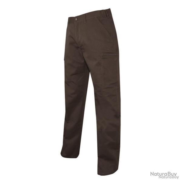 Pantalon multipoche marron LMA� Taille