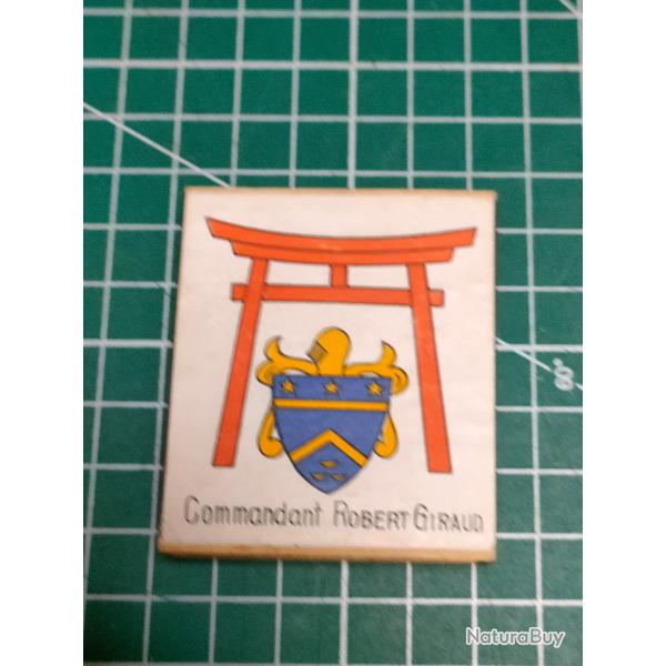 NAVIRE COMMANDANT ROBERT GIRAUD BOITE D'ALLUMETTES