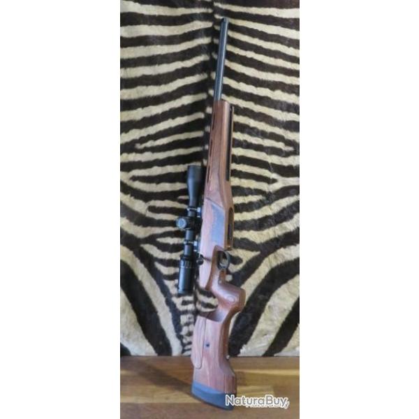 Carabine SAKO Quad Range cal.22lr canon lourd 56 cm filet� + lunette HAWKE 4-16x50