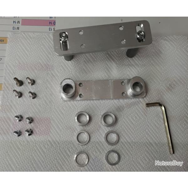 elevateur de crosse kit ajustable , 130 gr