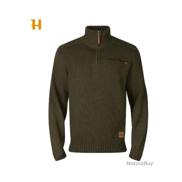 Vente Flash ! Pull Harkila Annaboda BASIC 2.0 HSP coloris : Willow Green