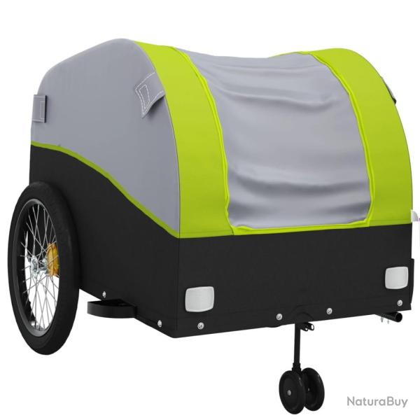 Remorque chariot transport de v�lo 45 kg fer vert 02_0044129