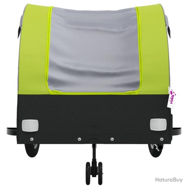 Remorque chariot transport de v�lo 45 kg fer vert 02_0044128