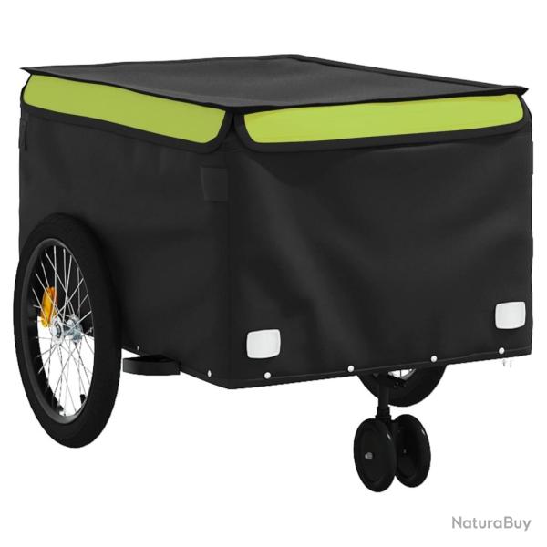 Remorque chariot transport de v�lo 45 kg fer vert 02_0044133