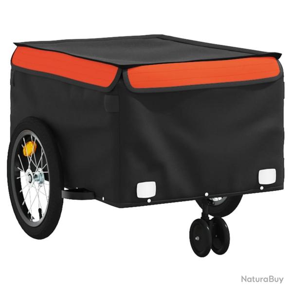 Remorque chariot transport de v�lo 45 kg fer Orange 02_0044169
