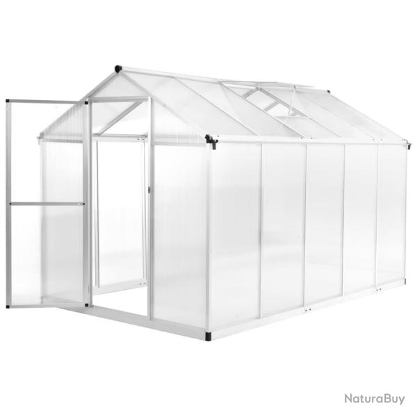 Serre tente abri plante fleur l�gumes aluminium 302 x 190 x 195 cm 11,19 m� Transparent 02_0044467