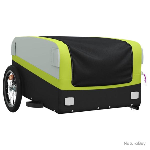 Remorque chariot transport de v�lo 45 kg fer vert 02_0044135