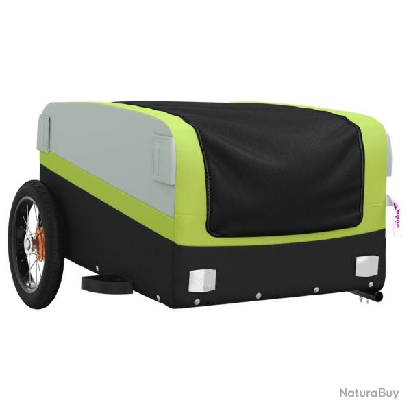 Remorque chariot transport de v�lo 30 kg fer vert 02_0044098